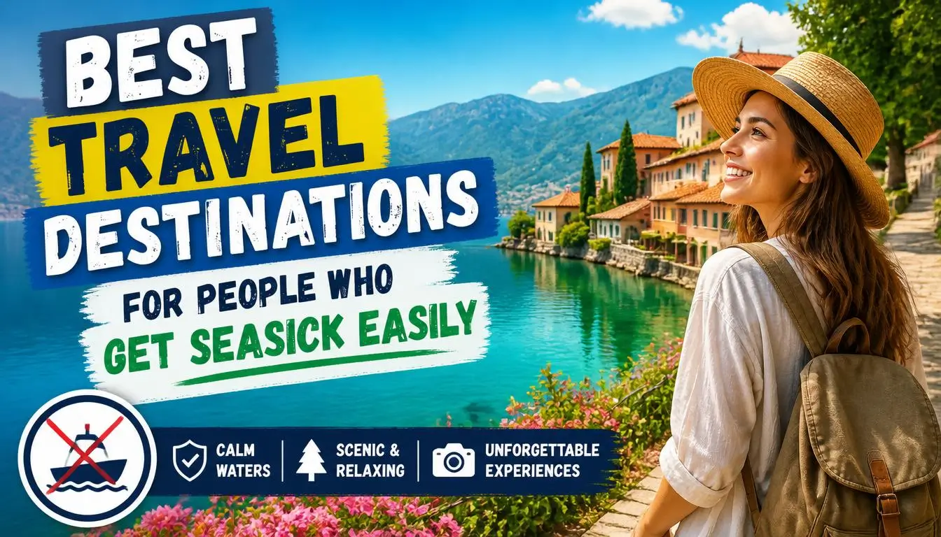 Best Travel Destinations for People Who Get Seasick Easily