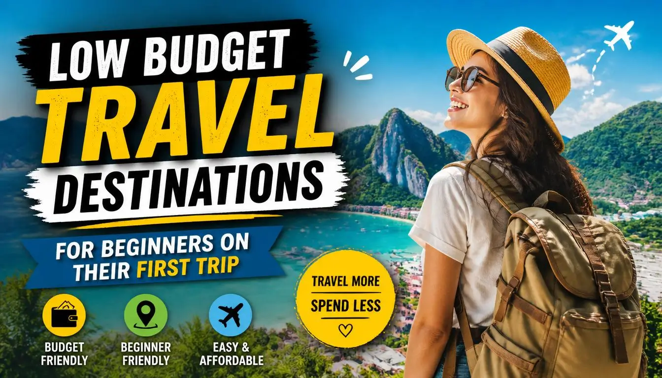 Low Budget Travel Destinations for Beginners on Their First Trip