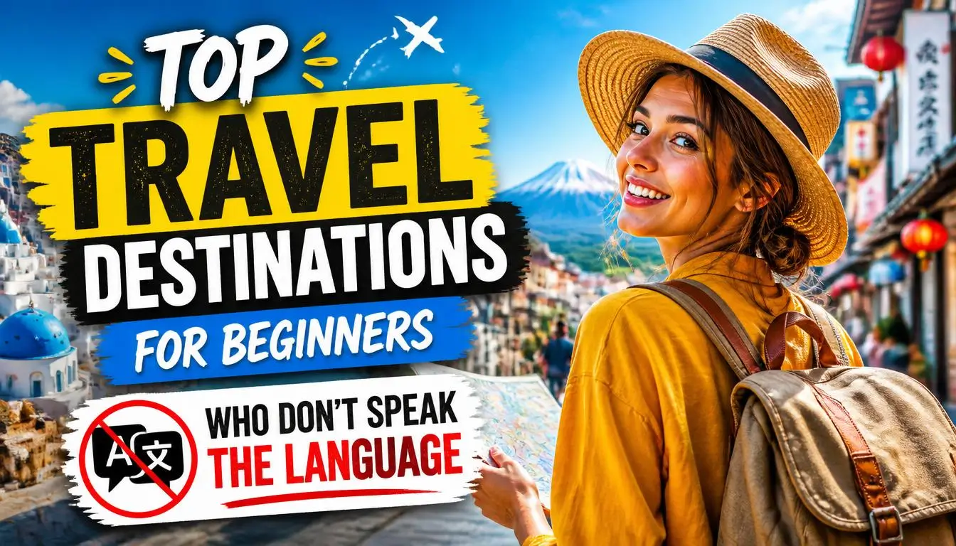 Top Travel Destinations for Beginners Who Don’t Speak the Language